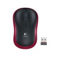 Raton óptico inalámbrico Logitech M185 Rojo  910-002237