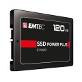 Disco duro 2.5 SSD Emtec 120Gb / X150 Power Plus / 3D Nand Phison / Sata3 / ECSSD120GX150