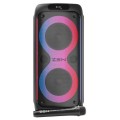 Altavoz Bluetooth 5.0 ZEN RINGS / 600W PMPO / Iluminacion RGB / FM / Micro SD / 1x Microfono inalambrico / 5500Mah