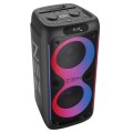 Altavoz Bluetooth 5.0 ZEN RINGS / 600W PMPO / Iluminacion RGB / FM / Micro SD / 1x Microfono inalambrico / 5500Mah