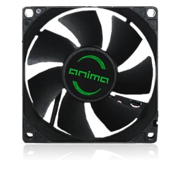 ÷ Ventilador interno tacens anima af8 8x8 bajo ruido 12db, fluxus bearing