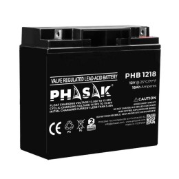 Bateria PHASAK para Sais 18ah 12v / PHB 1218